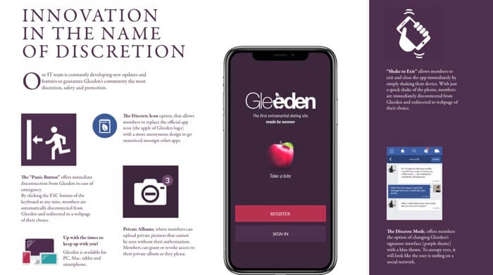 Gleeden app 