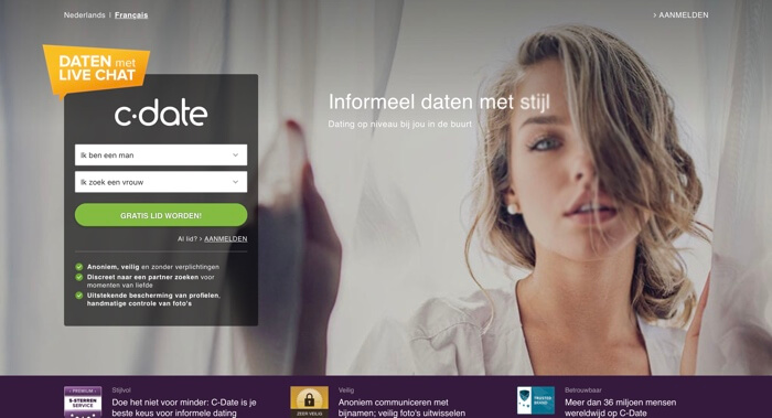 c-date.be website