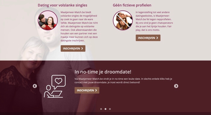 volslanke mensen datingsite