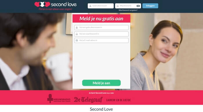 Second Love website