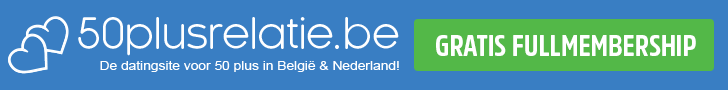 50plusrelatie.be banner