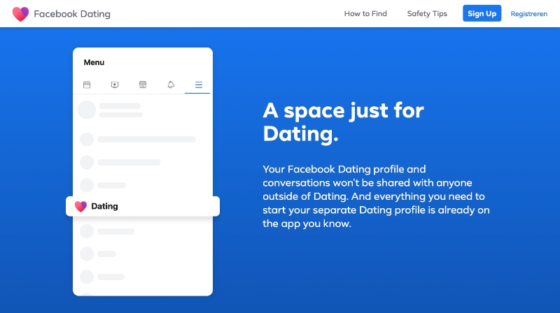 facebook dating website